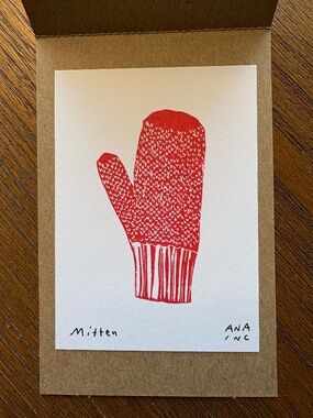 Anastasia Inciardi Mini Print - Mitten